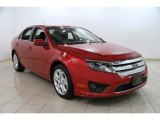 2010 Red Candy Metallic Ford Fusion SE #87569196