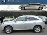2013 Silver Lining Metallic Lexus RX 350 AWD #87569006