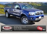 Blue Ribbon Metallic Toyota Tacoma in 2014