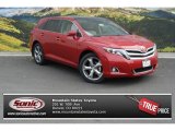 Barcelona Red Metallic Toyota Venza in 2014