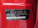 2013 RAV4 Color Code for Barcelona Red Metallic - Color Code: 3R3