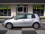 2013 Reflex Silver Metallic Volkswagen Golf 4 Door TDI #87618271