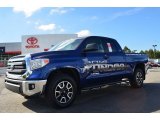 2014 Blue Ribbon Metallic Toyota Tundra SR5 Double Cab 4x4 #87618171