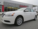 2013 Aspen White Nissan Sentra SV #87618248