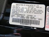 2014 370Z Color Code for Magnetic Black - Color Code: G41