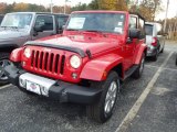 2014 Flame Red Jeep Wrangler Sahara 4x4 #87617845