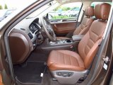 2014 Volkswagen Touareg V6 Executive 4Motion Saddle Brown Interior