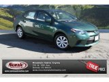 2014 4Evergreen Mica Toyota Corolla LE #87617807