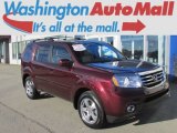 2012 Dark Cherry Pearl II Honda Pilot EX-L 4WD #87618100