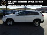 2014 Bright White Jeep Cherokee Limited 4x4 #87618095