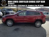 2014 Deep Cherry Red Crystal Pearl Jeep Cherokee Limited #87618090