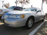 2002 Silver Frost Metallic Lincoln Town Car Executive #87618405