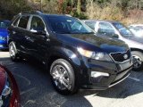 2011 Ebony Black Kia Sorento SX V6 AWD #87618488