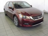 2014 Basque Red Pearl II Honda Accord Sport Sedan #87617881