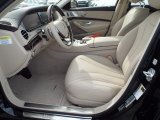 2014 Mercedes-Benz S 550 Sedan Silk Beige/Espresso Brown Interior