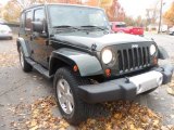 2010 Natural Green Pearl Jeep Wrangler Unlimited Sahara 4x4 #87666181