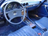 1982 Mercedes-Benz SL Class 380 SL Roadster Blue Interior