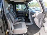 2009 Jeep Wrangler Unlimited X 4x4 Front Seat