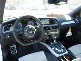 2014 Audi S4 Premium plus 3.0 TFSI quattro Black/Lunar Silver Interior