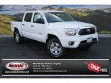 2014 Super White Toyota Tacoma V6 Double Cab 4x4 #87665457