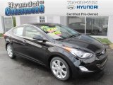 2012 Midnight Black Hyundai Elantra Limited #87665447