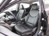 2012 Hyundai Elantra Limited Black Interior
