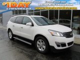 2014 White Chevrolet Traverse LT AWD #87665525