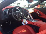 2014 Chevrolet Corvette Stingray Coupe Adrenaline Red Interior