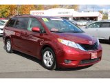 2011 Salsa Red Pearl Toyota Sienna LE #87714168