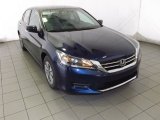 2014 Obsidian Blue Pearl Honda Accord LX Sedan #87713879