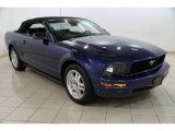 2007 Vista Blue Metallic Ford Mustang V6 Premium Convertible #87714368