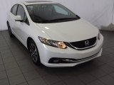 2013 White Orchid Pearl Honda Civic EX-L Sedan #87713875