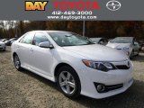 2014 Super White Toyota Camry SE #87713968