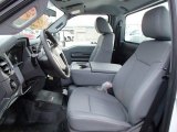 2013 Ford F250 Super Duty XL Regular Cab 4x4 Utility Truck Steel Interior