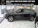 2014 Brilliant Black Crystal Pearl Jeep Cherokee Trailhawk 4x4 #87714038