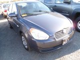 Charcoal Gray Hyundai Accent in 2007