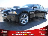 2014 Pitch Black Dodge Charger R/T Max #87714102