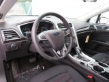 2014 Ford Fusion SE EcoBoost Charcoal Black Interior