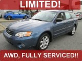 2006 Atlantic Blue Pearl Subaru Outback 2.5i Wagon #87713834