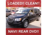 2008 Brilliant Black Crystal Pearlcoat Chrysler Town & Country Limited #87713831