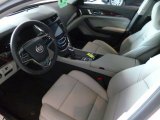 2014 Cadillac CTS Sedan Light Platinum/Jet Black Interior