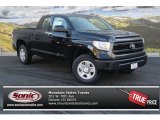 2014 Black Toyota Tundra SR5 Double Cab 4x4 #87713809