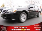 2014 Black Clear Coat Chrysler 200 LX Sedan #87763200