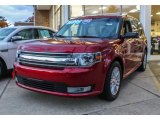 Ruby Red Metallic Ford Flex in 2013