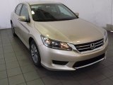 2014 Champagne Frost Pearl Honda Accord LX Sedan #87763125