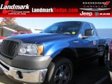 2007 Dark Blue Pearl Metallic Ford F150 XL Regular Cab #87789925