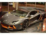 2013 Grigio Antares (Grey Metallic) Lamborghini Aventador LP 700-4 #87790025