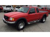 2002 Bright Red Ford Ranger XLT SuperCab 4x4 #87790085