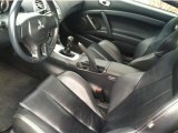 2009 Mitsubishi Eclipse GT Coupe Dark Charcoal Interior