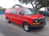2013 Victory Red Chevrolet Express 1500 Cargo Van #87822515